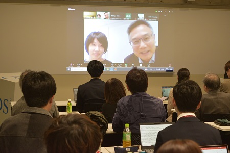 海外の企業ご担当者様もオンラインでご参加いただきました