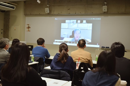 オンラインでの講評もあり海外の企業ご担当者様もご参加いただきました