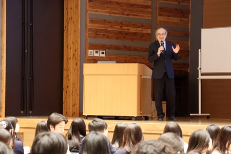 MAP HIGHに学長が初登場