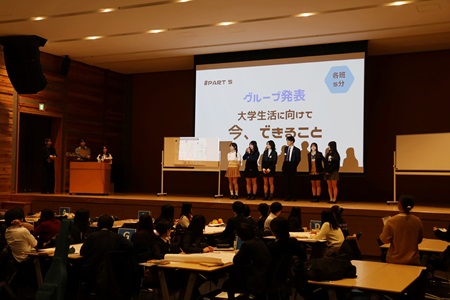グループごとに個性が発揮された発表