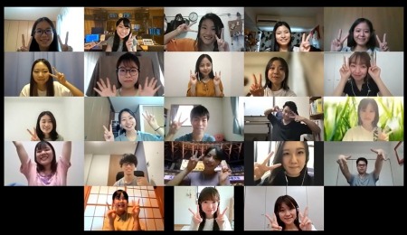 アイスブレイクによってOBOGと初対面のサポーターも緊張が解けました