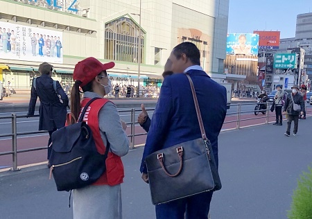 外国人観光客の対応