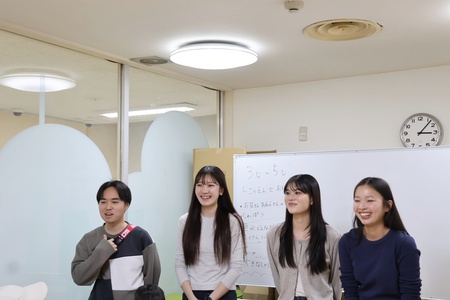 子どもたちに自己紹介