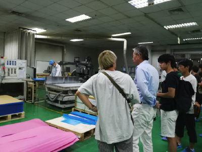 台湾系液晶部材メーカー訪問