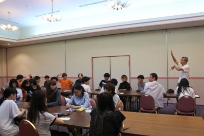 毎晩、全員で調査の進捗確認