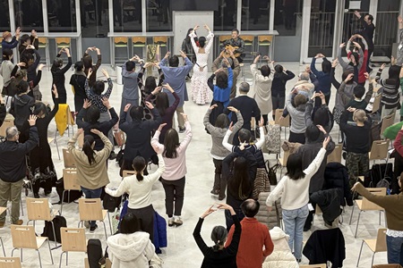 振り付けの様子