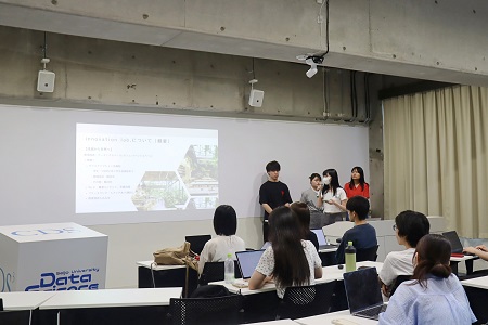 まちチームの発表