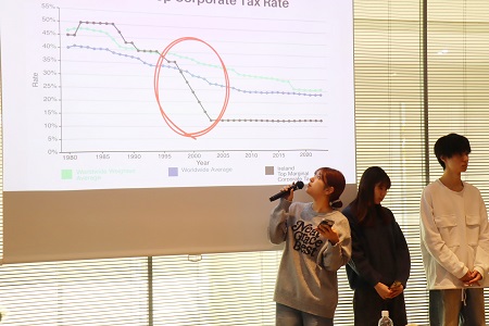 プレゼンテーションの様子