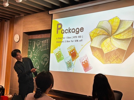 英語でのプレゼンテーションにも挑戦