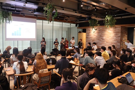 8号館Lounge#08で行いました