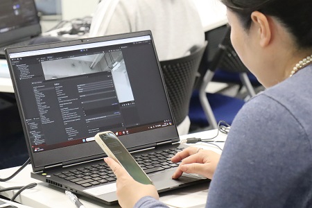 最後はスマートフォンでの表示にも挑戦