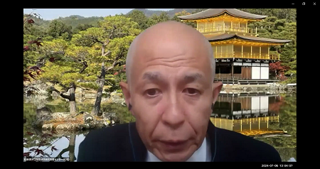 佐藤健氏（ROIS-DS 人工知能法学研究支援センター長）