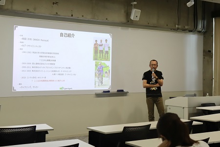 自己紹介としていままで携わってきた仕事をご紹介いただきました