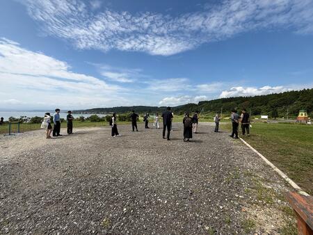 サラキ岬の見学