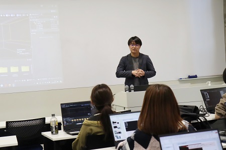 JP UNIVERSE社此木氏からの操作説明