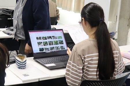 キャンパス各所の写真データを取り込む