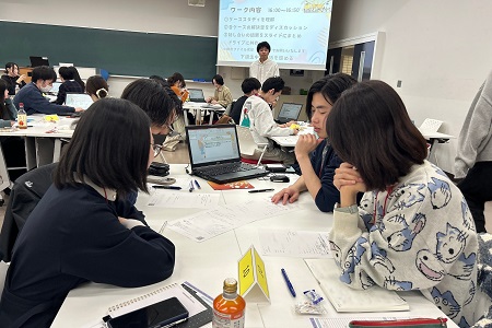 【学習・キャリア分科会】甲南会場の様子