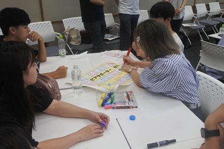 グループワークの双六作り