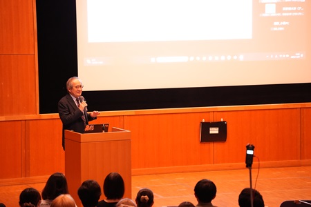 【開会式】学長からのご挨拶