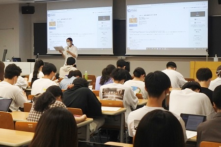 多くの学生が参加しました!