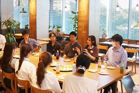 1年生サポーター意見聴取会の様子