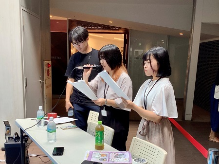 「放送部」によるMC