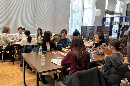 現地研修:活発な議論が交わされました