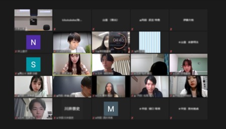 Web会議システムを利用し開催