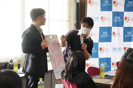 グループ発表の様子